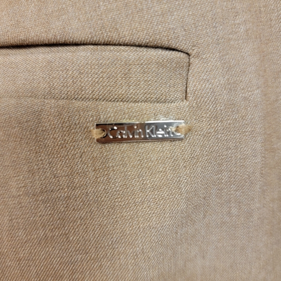 Calvin Klein Sz6 Women's Slacks tan - Picture 6 of 7